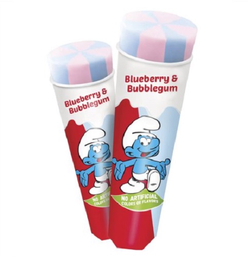 Smurfen ijs squeeze online bestellen bij DEK Blauwestad pop up 4 Strand Zuid Blauwestad Groningen Nederland