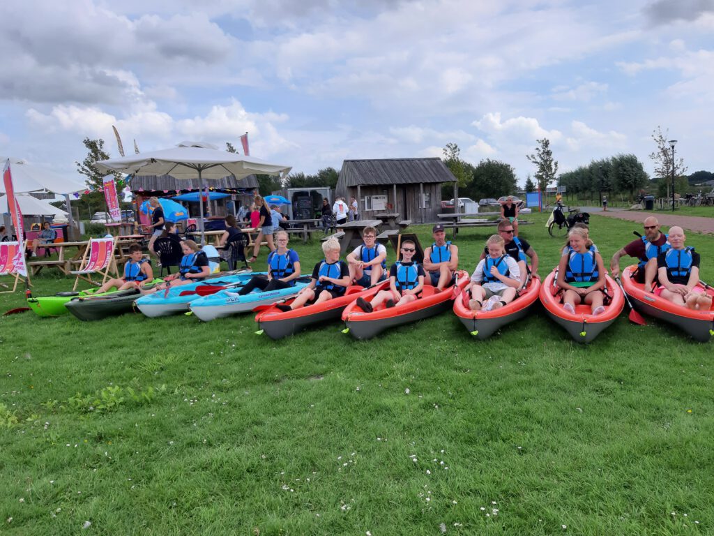 Kayak Arrangement Strand Zuid Strand Oldambtmeer Oldambt Blauwestad Groningen Nederland Drinken Eten Kayakverhuur DEK Blauwestad