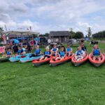 Kayak Arrangement Strand Zuid Strand Oldambtmeer Oldambt Blauwestad Groningen Nederland Drinken Eten Kayakverhuur DEK Blauwestad