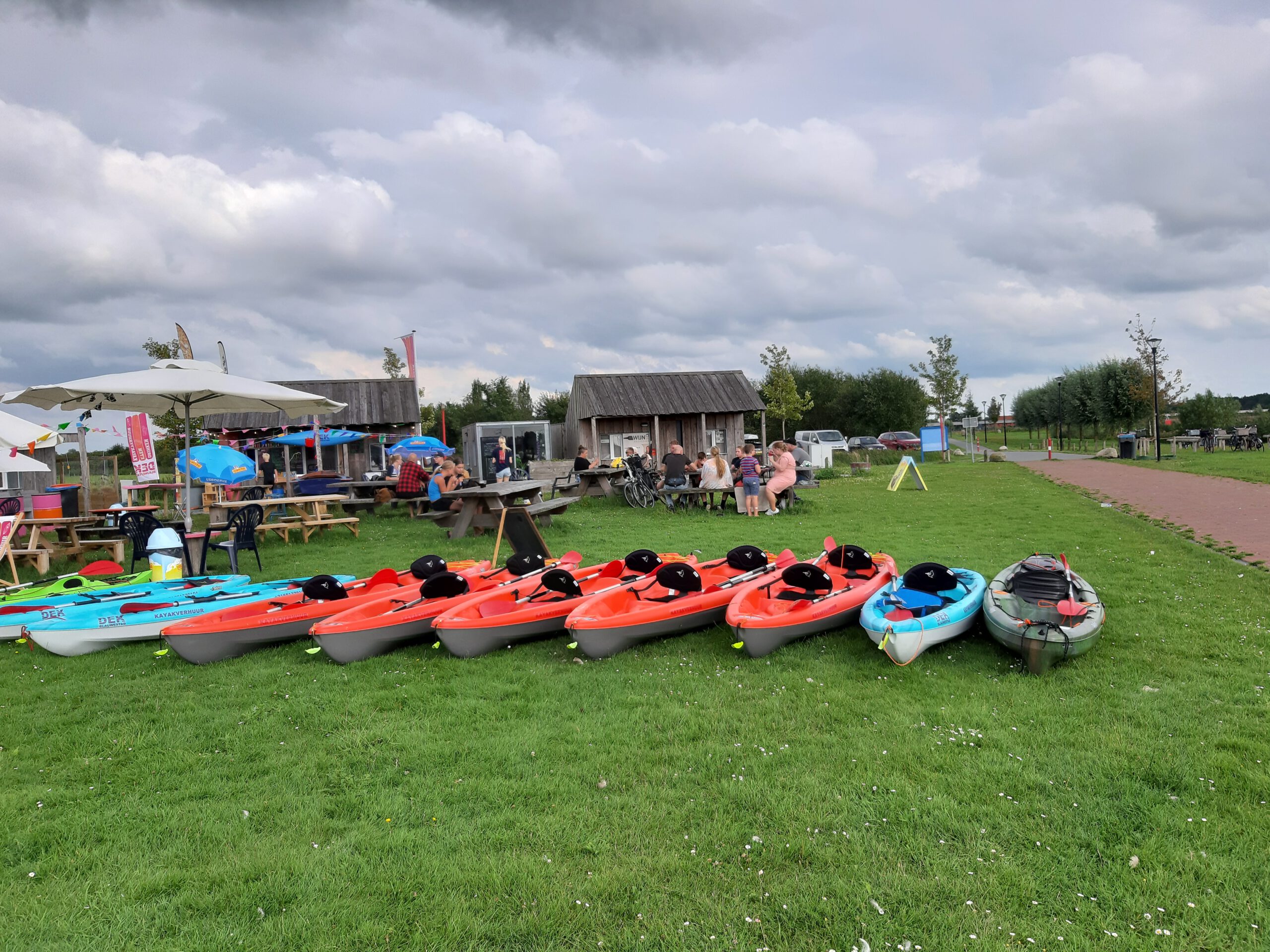 Kayakverhuur Blauwestad Strand Zuid Oldambtmeer Oldambt Groningen Nederland Arrangement recreatie kajakken