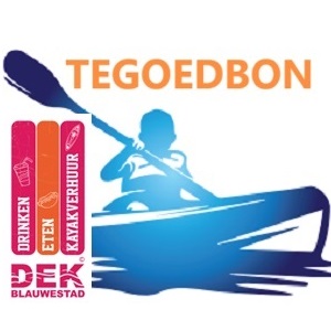 TEGOEDBON KAYAK VERHUUR TEGOEDBON DEK BLAUWESTAD STRAND ZUID OLDAMBTMEER