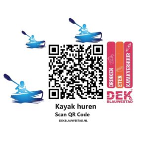 Kayak Huren verhuur bootverhuur Oldambt Oldambtmeer Groningen Nederland Blauwestad bij Drinken Eten Kayakverhuur DEK Blauwestad Strand Zuid Pop Up store shop Blauwestad