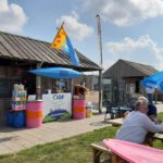 happen en trappen fietsarrangement Terras DEK Blauwestad Strand Zuid Oldambtmeer Oldambtmeer Groningen Nederland