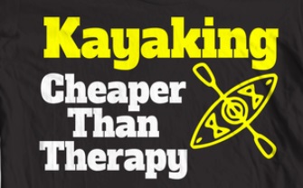 kayaking cheaper than therapy