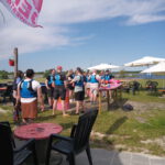zwemvesten check bij Drinken Eten kayak verhuur huren DEK Blauwestad Groningen Nederland Oldambtmeer