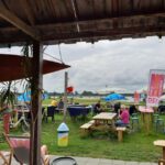 Terras Drinken Eten Kayakverhuur Oldambt Groningen Nederland koffie thee patat snacks ijs terras DEK