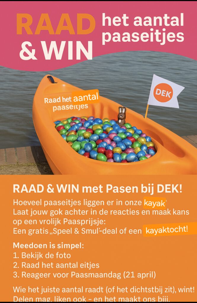Raad het aantal paaseitjes en win