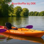 Buurtkoffie bij DEK, Drinken Eten Kayakbootverhuur Strand Zuid Oldambtmeer Groningen Nederland