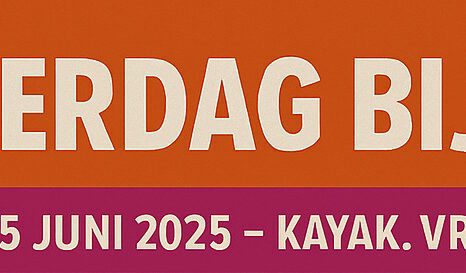 Vaderdag bij Kayakverhuur DEK zondag 15 juni Strand Zuid Oldambtmeer Groningen Nederland