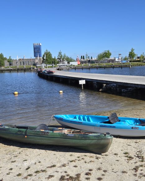 Kayakboot huren Groningen Nederland Oldambtmeer