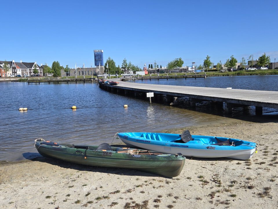 Kayakboot huren Groningen Nederland Oldambtmeer