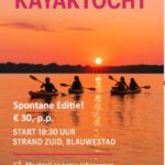 Sunset Kayaktocht - Spontane Editie 2025 Drinken Eten Kayakverhuur DEK Blauwestad Oldambt Groningen Nederland