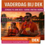 Vaderdag bij DEK zondag 15 juni 2025 Strand Zuid Blauwestad Oldambt Groningen Nederland