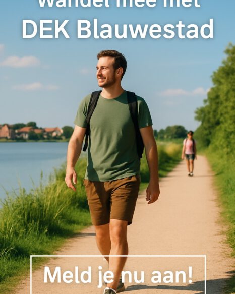 Wandeltocht DEK Blauwestad 22 juni
