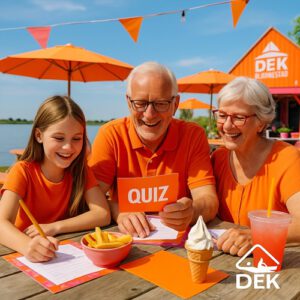 Let's Quiz At DEK - Quiz voor jong en oud, opa oma, papa mama familie en vrienden zaterdagmiddag 19 juli 2025 14.00uur