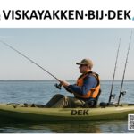 VISKAYAKKEN BIJ DEK oldambtmeer blauwestad groningen nederland havenkwartier