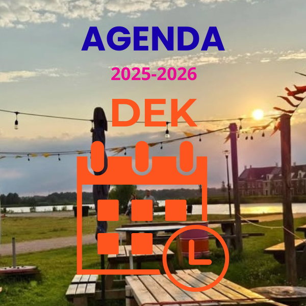 Agenda DEK Blauwestad 2025 - 2026 Oldambtmeer Groningen Nederland