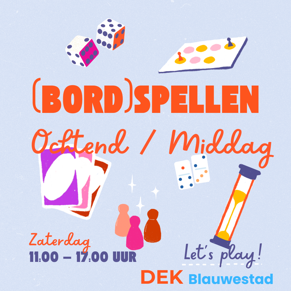 (Bord)spellen buitenterras bij DEK Blauwestad
