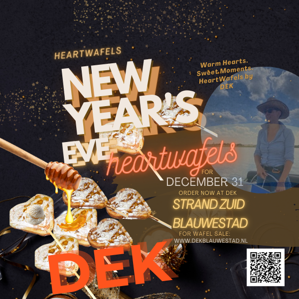 Heartwafels bestellen DEK Blauwestad Strand Zuid Oldambtmeer Groningen Nederland