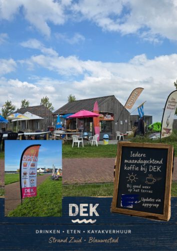 Maandagochtend koffi∈ bij DEK 