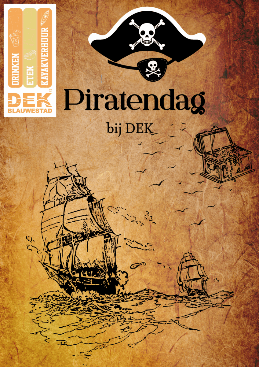 Piratendag-bij-drinken-eten-kayakverhuur-DEK-Blauwestad-Strand-Zuid-Oldambtmeer-Groningen-Nederland