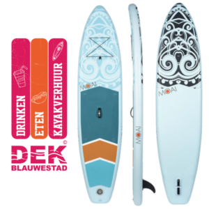 SUP board 1 uur suppen bootverhuur hele dag 09:00-17:00uur DEK Drinken Eten Kayakverhuur Strand Zuid Oldambtmeer Groningen Nederland