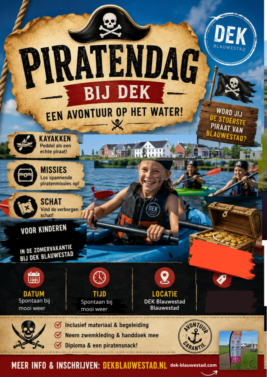 Piratendag-bij-dek-blauwestad-strand-zuid-oldambtmeer-groningen-nederland-zomer-vakantie-2026-bij-goed-weer